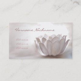 White Lotus Visitenkarte