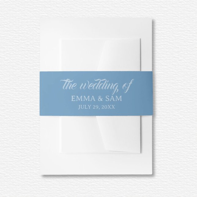 White Lotus Wedding Einladungsbanderole (Von Creator hochgeladen)