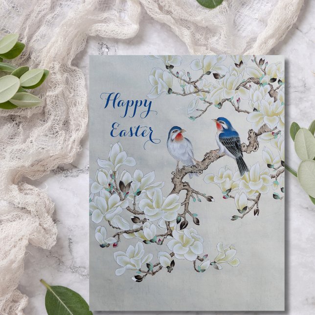 White Magnolia Postkarte (Von Creator hochgeladen)