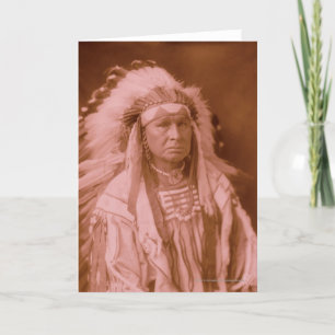 White Man fährt ihn - Crow Karte