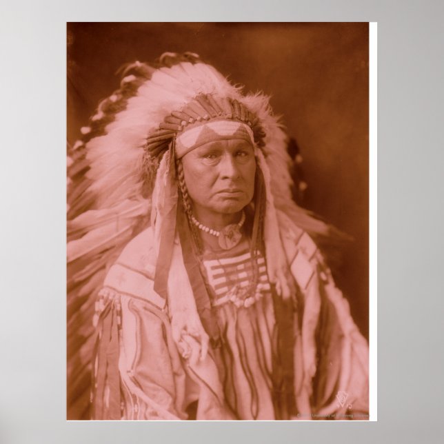 White Man fährt ihn - Crow Poster (Vorne)