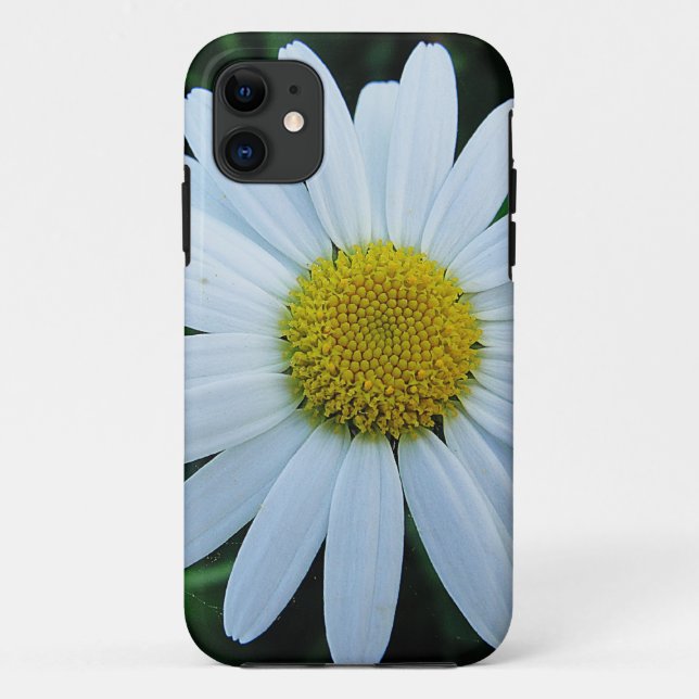 White Margerite Blume Case-Mate iPhone Hülle (Rückseite)
