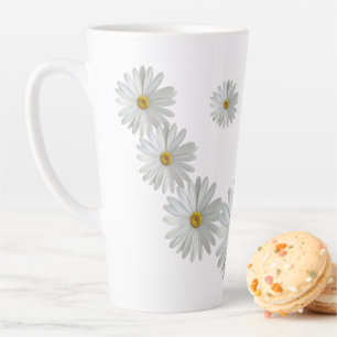 White Marguerite Daisy Blume Milchtasse
