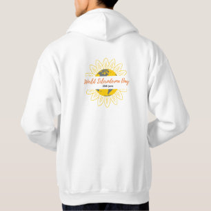 White Men Hoodie - Welt-Skleroderma-Tag