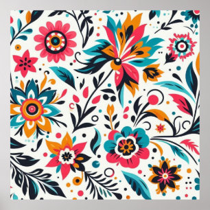 White Mexican Tasse Poster