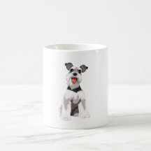 White Minischnauzer Tasse