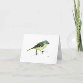 White mit Augen Vireo