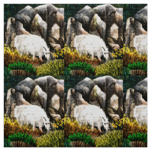 White Mountain Goat Junior Stoff