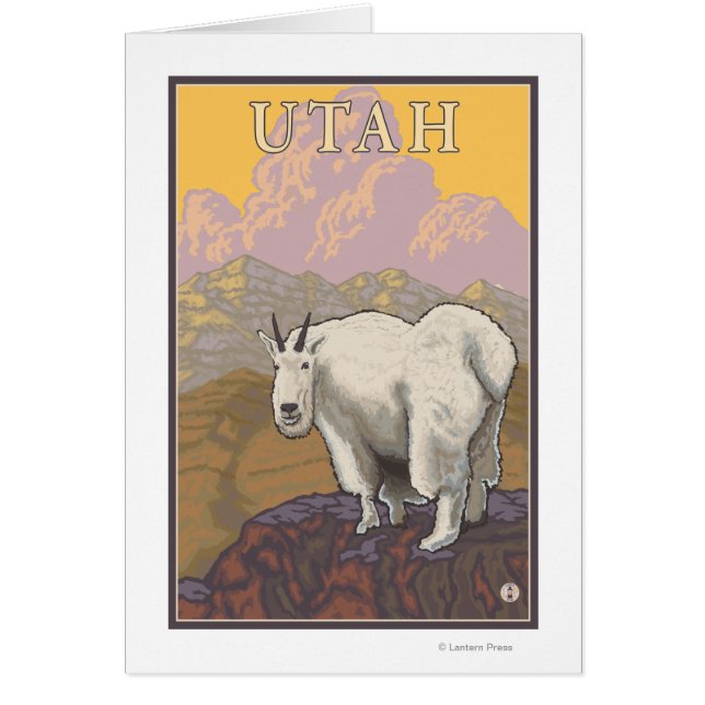 White Mountain GoatUtah (Vorne)