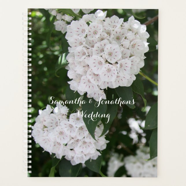 White Mountain Laurel Floral Planner Planer (Vorderseite)