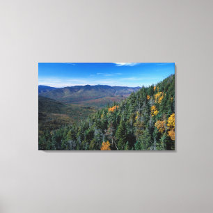 White Mountain N.F., NH. Die Aussicht von der Nähe Leinwanddruck