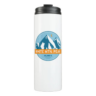 White Mountain Peak Kalifornien Sterne Mond Thermosbecher