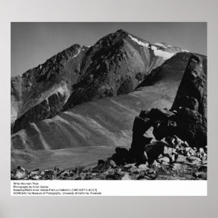 White Mountain Peak von Ansel Adams Poster