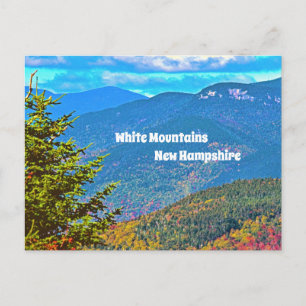 White Mountains New Hampshire Postcard Postkarte