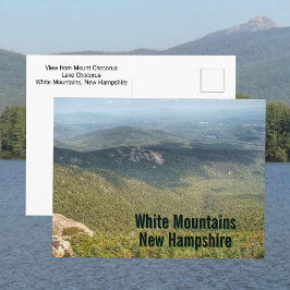White Mountains View from Mount Chocorua Postkarte