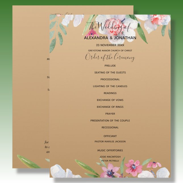White Narcissus über das Champagner Gold Wedding P Programm (Von Creator hochgeladen)