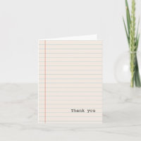 White Notebook Paper
