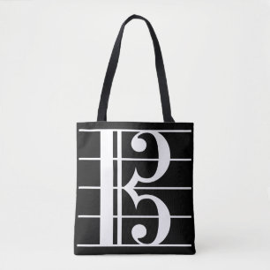 White-on-Black Alto Clef