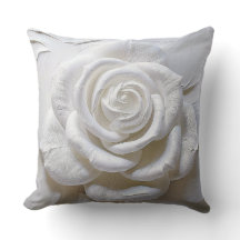 White on White - Skulptur Rose