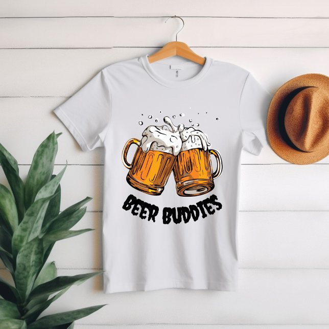 White Orange Beer Time T - Shirt (Von Creator hochgeladen)