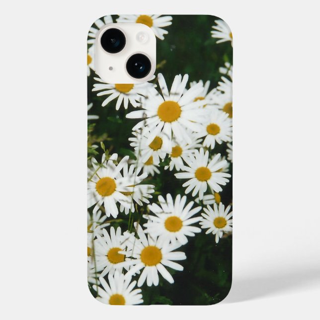 White Oxeye Daisy, Moon Daisy Meadow Case-Mate iPhone Hülle (Rückseite)