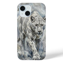 White Panther Phone Case – Ethereal Majesty Kollek