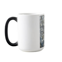 White Panther Totem Tasse – Ethereal Fine Art Tier