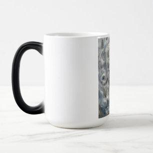 White Panther Totem Tasse – Ethereal Fine Art Tier