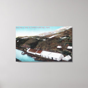 White Pass & Yukon Bahn Leinwanddruck