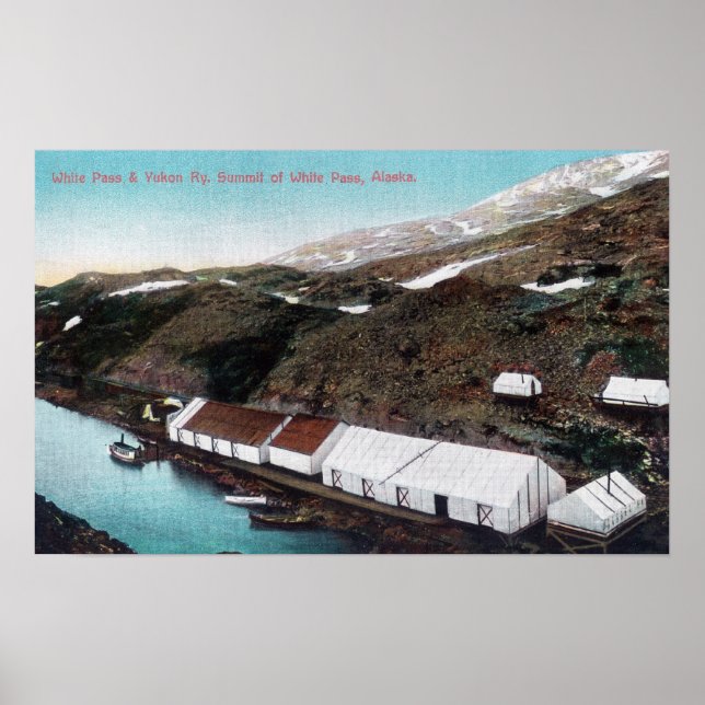White Pass & Yukon Bahn Poster (Vorne)