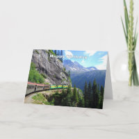 White Pass & Yukon Route Bahn Happy Birthday