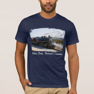 White Pass Zug im Schnee Männer-Shirt T-Shirt