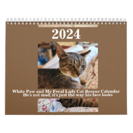 White Paw und My Feral Lady 2024 Kalender