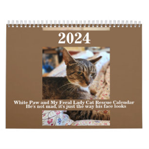 White Paw und My Feral Lady 2024 Kalender
