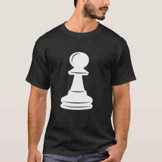 White Pawn Chess Piece Halloween Group Kostüm Che T-Shirt