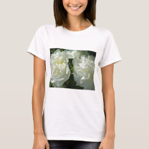 White Peonies T-Shirt