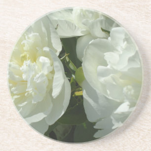 White Peonies Untersetzer