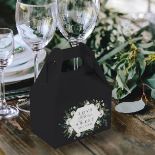 White Peony Blumenrahmen "Liebe ist süß" Hochzei Geschenkschachtel