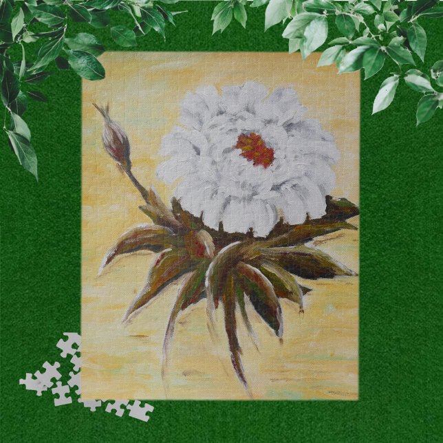 White Peony Puzzle (Von Creator hochgeladen)