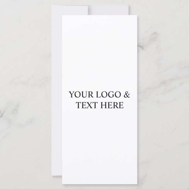 White Personalized – Your Logo & Text Here (Vorderseite)