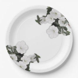 White Petunia Paper-Teller Pappteller