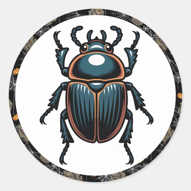 🤍 White Pharaoh Mummy Stickers 🎃 👑 (Vorderseite)