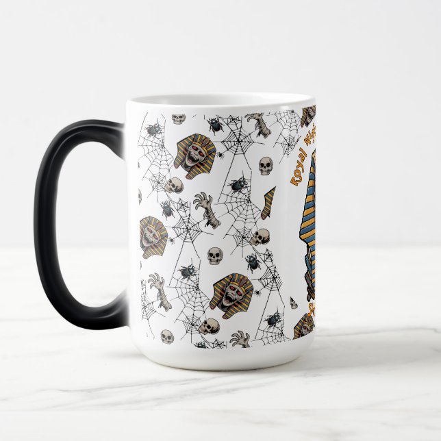 🤍 White Pharaoh Mummy Tasse 🎃 ☕ 👑 (Links)