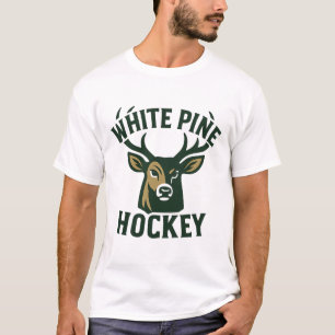 White Pine Hockey Bucks College Offizielles Vintag T-Shirt