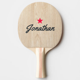 White Pine Vintage Star Signatur Tischtennis Schläger