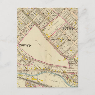 White Plains, 1-2, New York Postkarte