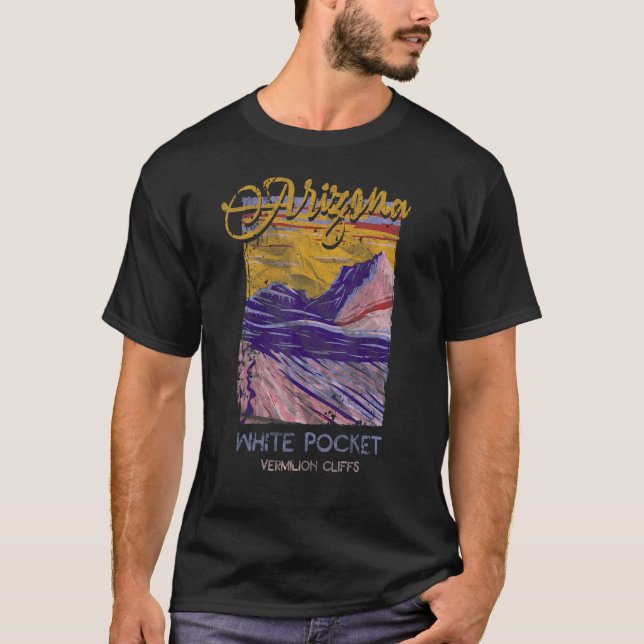 White Pocket Vermilion Cliffs AZ Arizona Grand Can T-Shirt (Vorderseite)
