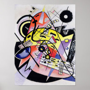 White Point, 1923 von Wassily Kandinsky Poster