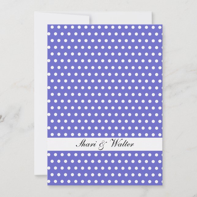 White Polka Dot Pattern (Vorderseite)