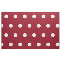 White Polka Dots an Schultagen Red